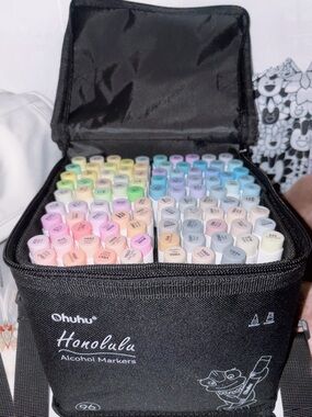 Ohuhu pastel 96 set!